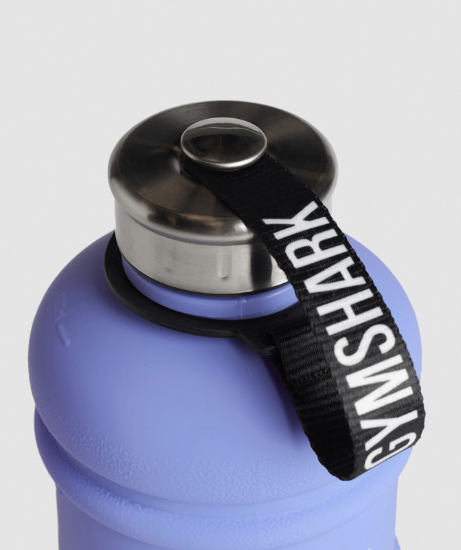 Gymshark 1L Water Bottle Waterflessen Heren Blauw | WTPS24390