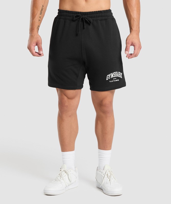 Gymshark 2012 Lifting Shorts Korte Broek Heren Zwart | YGHE85763
