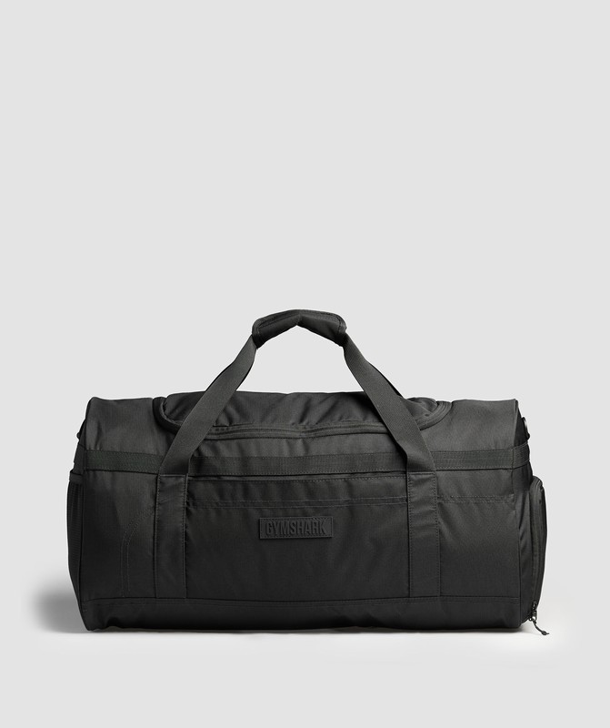 Gymshark Active Holdall Medium Tas Heren Zwart | JIQP17203