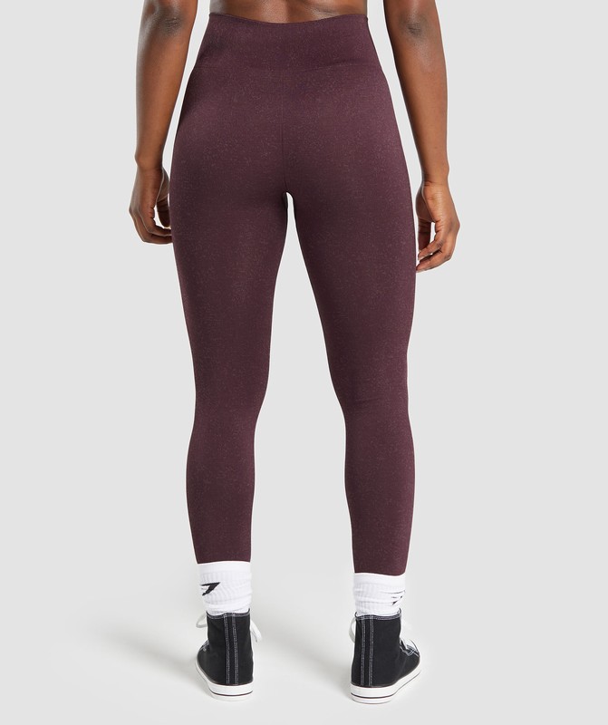 Gymshark Adapt Fleck Seamless Leggings Leggings Dames Paars Paars | ABIS28431