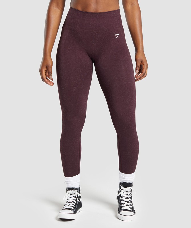 Gymshark Adapt Fleck Seamless Leggings Leggings Dames Paars Paars | ABIS28431