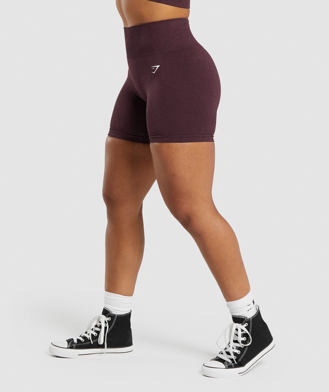 Gymshark Adapt Fleck Seamless Shorts Korte Broek Dames Paars Paars | HTDE82476