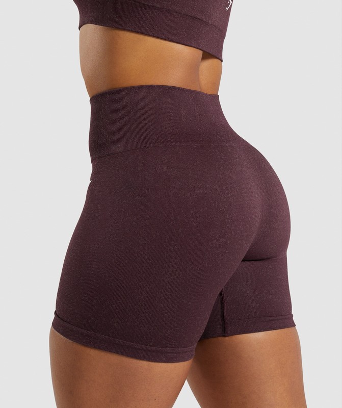 Gymshark Adapt Fleck Seamless Shorts Korte Broek Dames Paars Paars | HTDE82476