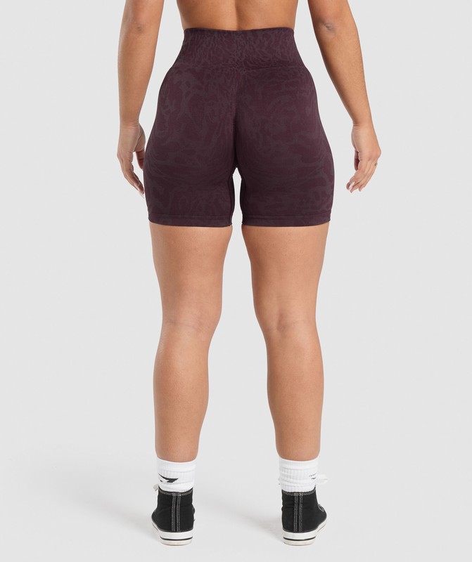 Gymshark Adapt Safari Seamless Shorts Korte Broek Dames Paars Paars | AMTK20379