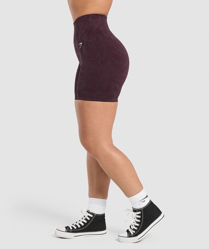 Gymshark Adapt Safari Seamless Shorts Korte Broek Dames Paars Paars | AMTK20379