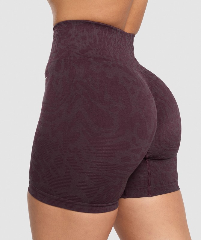 Gymshark Adapt Safari Seamless Shorts Korte Broek Dames Paars Paars | AMTK20379