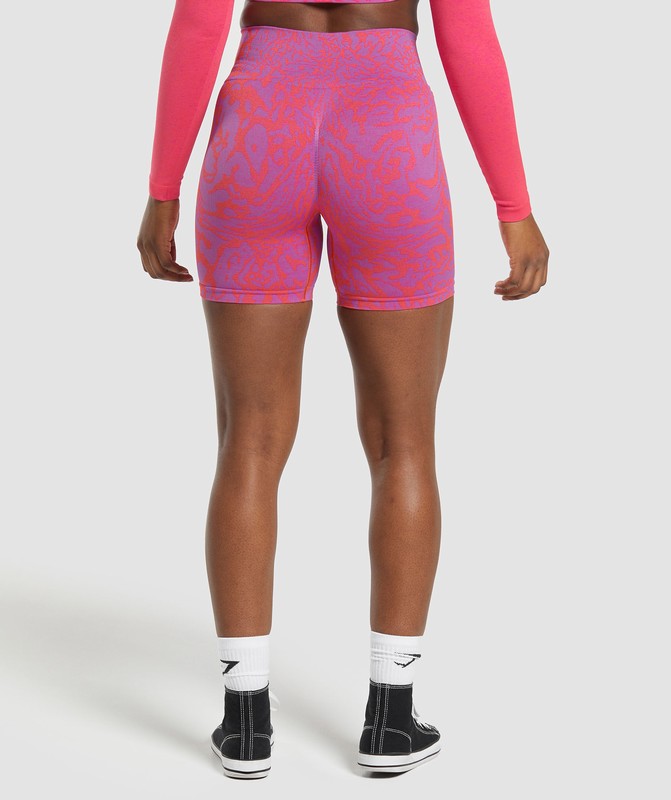 Gymshark Adapt Safari Tight Short Korte Broek Dames Roze Koraal | TVEJ28647
