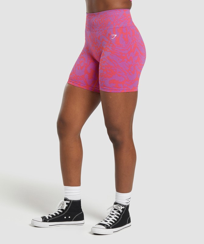 Gymshark Adapt Safari Tight Short Korte Broek Dames Roze Koraal | TVEJ28647