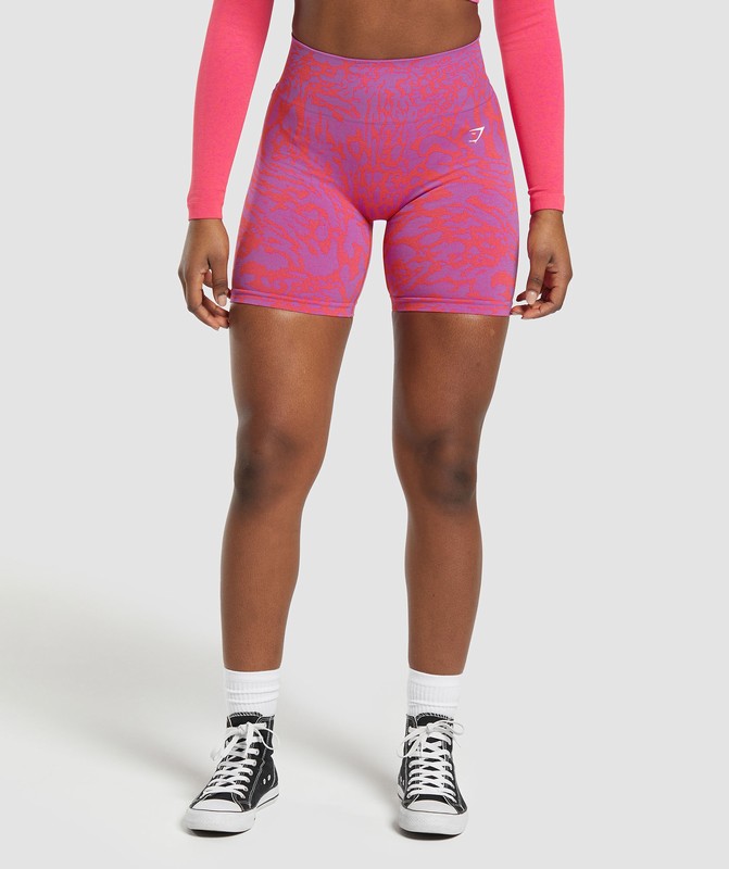 Gymshark Adapt Safari Tight Short Korte Broek Dames Roze Koraal | TVEJ28647