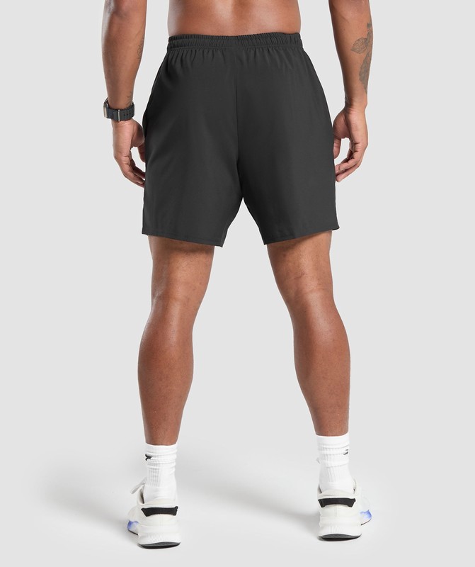 Gymshark Arrival Shorts Korte Broek Heren Zwart | YDNE69215