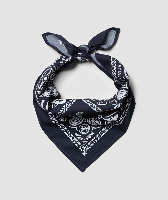 Gymshark Bandana Bandana Dames Blauw Wit | IESD56489