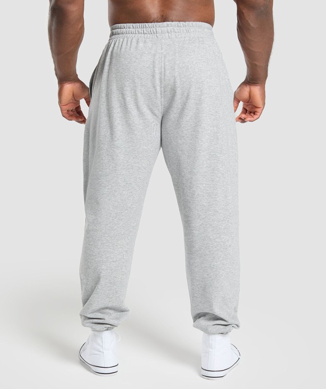 Gymshark Bulking Season Joggers Joggingbroek Heren Lichtgrijs | IMSD15482