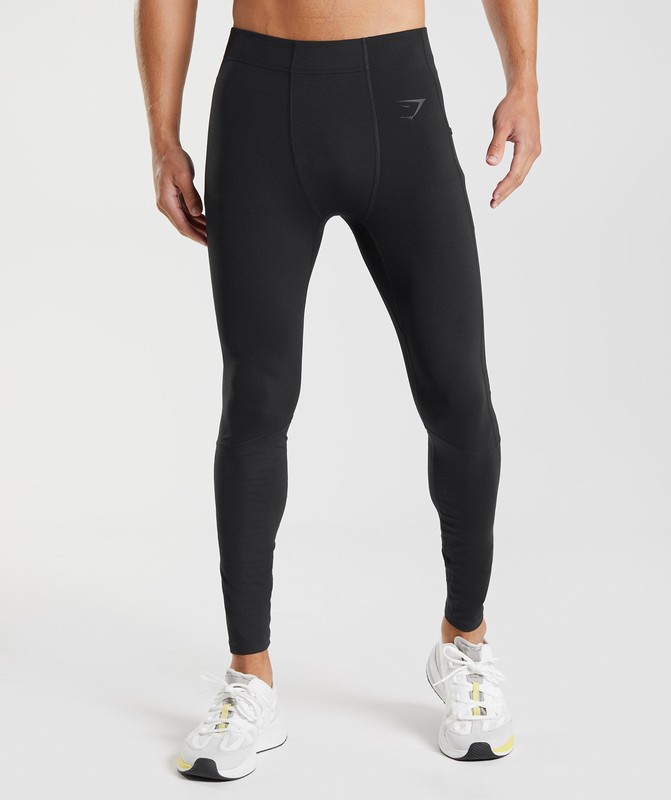 Gymshark Control Baselayer Leggings Leggings Heren Zwart | JCPB75164