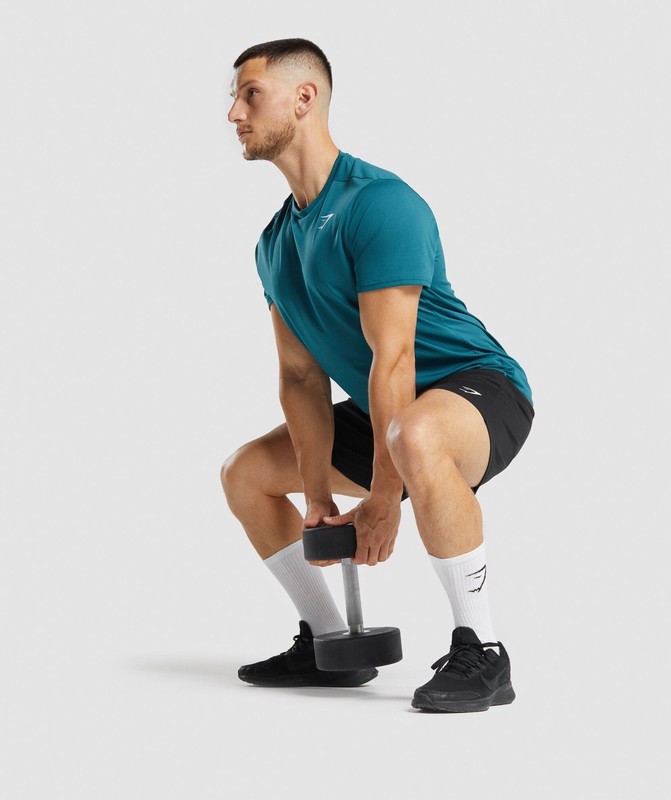 Gymshark Crew Socks 3Pk Sokken Dames Wit | GDTV10547