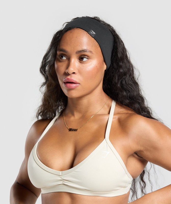 Gymshark Diffuse Single Layer Sweat Headband Hoofdband Heren Zwart | GEXS92316