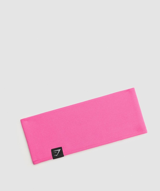 Gymshark Diffuse Sweat Headband Hoofdband Heren Roze | JYIL04295
