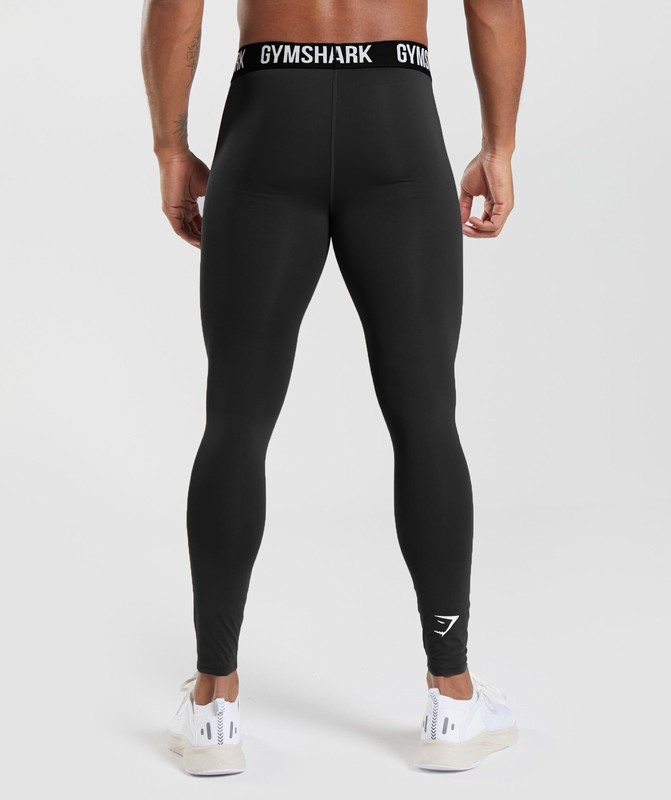 Gymshark Element Baselayer Leggings Leggings Heren Zwart | MBAI46208