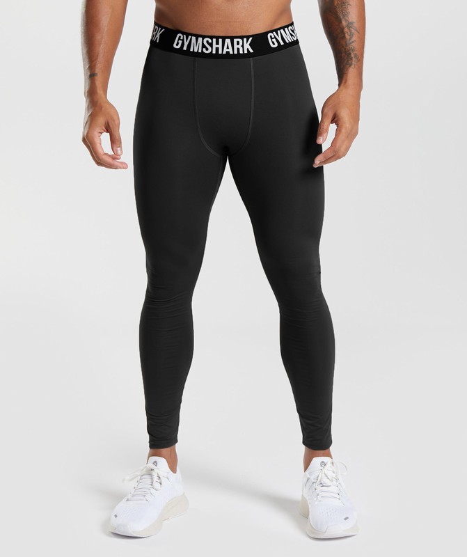 Gymshark Element Baselayer Leggings Leggings Heren Zwart | MBAI46208