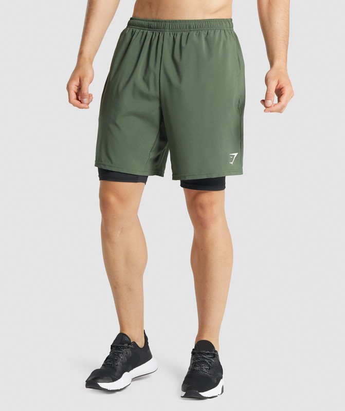Gymshark Element Baselayer Shorts Korte Broek Heren Zwart | MWDR61375