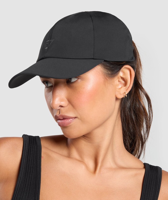 Gymshark Elevate Cap Pet Heren Zwart | BMJP78340