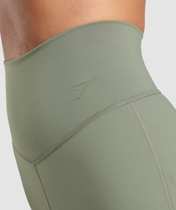 Gymshark Elevate Flared Leggings 2.0 Leggings Dames Groen | ZMUI51724