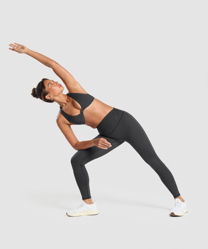 Gymshark Elevate Leggings 2.0 Leggings Dames Zwart | FDNQ69740