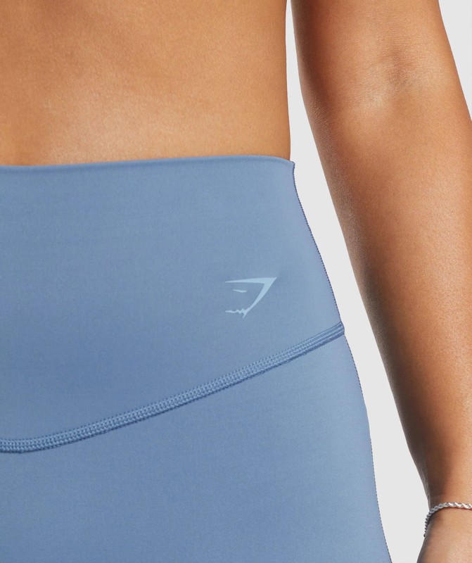 Gymshark Elevate Leggings Leggings Dames Blauw | ZQMG10876