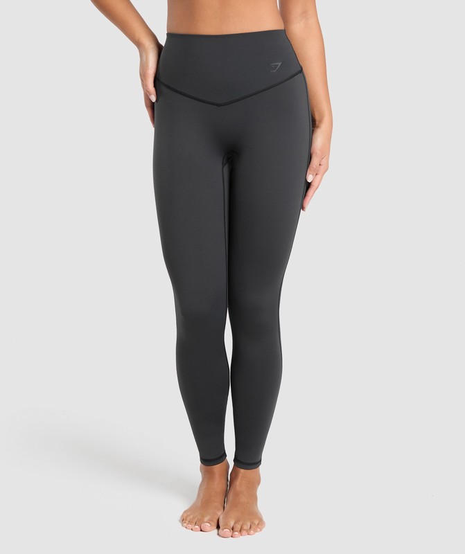 Gymshark Elevate Regular Leggings 2.0 Leggings Dames Zwart | AURN35027