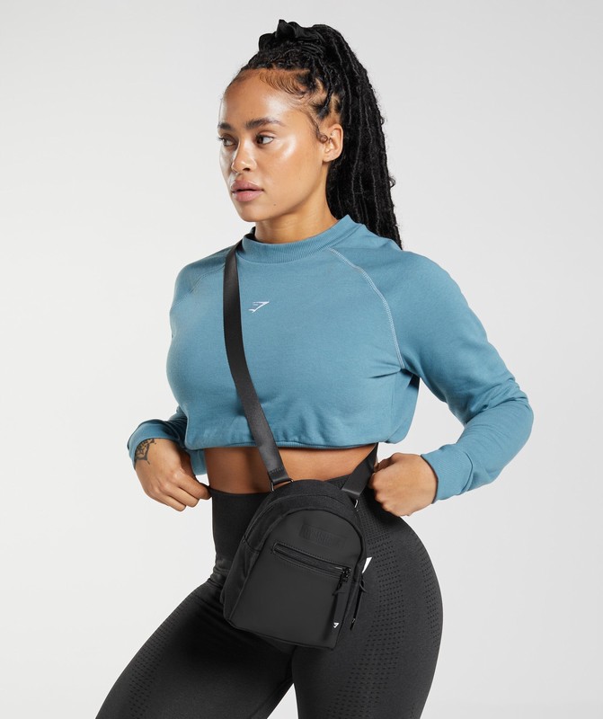 Gymshark Everyday Crossbody Bag Tas Dames Zwart | IWMS17268
