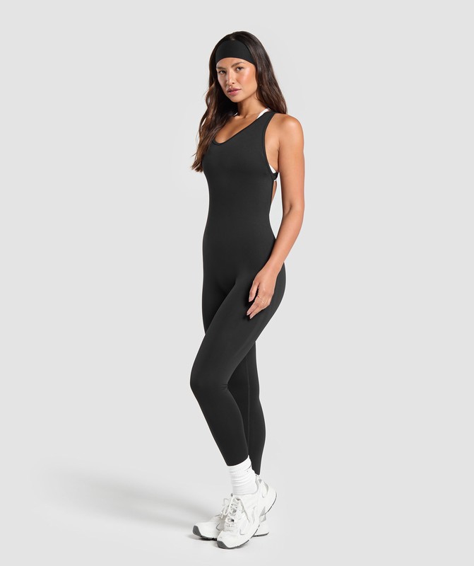 Gymshark Everyday Seamless All in One All In One Dames Zwart | YQPN67932