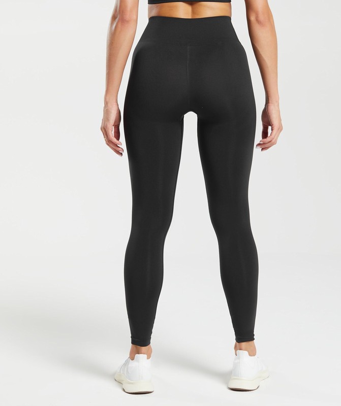 Gymshark Everyday Seamless Leggings Leggings Dames Zwart | HQFB17368
