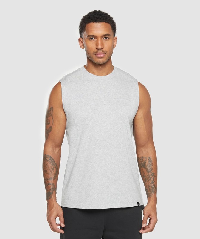 Gymshark Everyday Tank 2 Pack Tanktop Heren Zwart Lichtgrijs | NQSO92713
