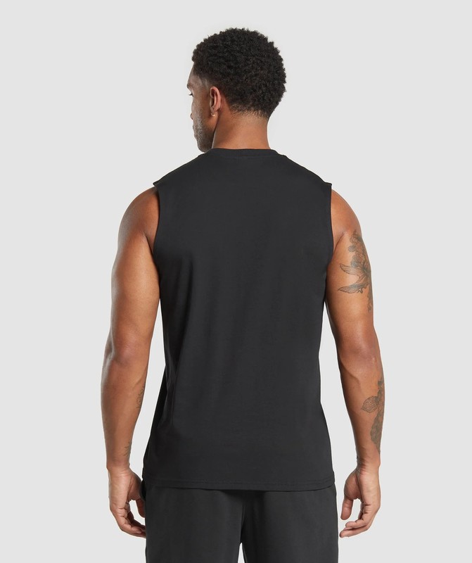 Gymshark Everyday Tank 2 Pack Tanktop Heren Zwart Lichtgrijs | NQSO92713