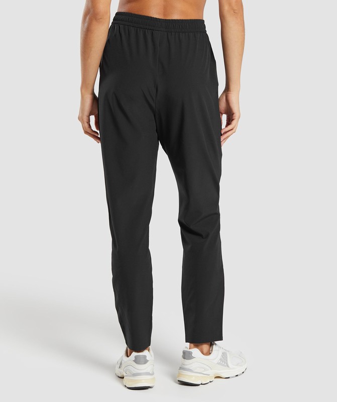 Gymshark Everyday Woven Pant Broek Dames Zwart | KMBN83971