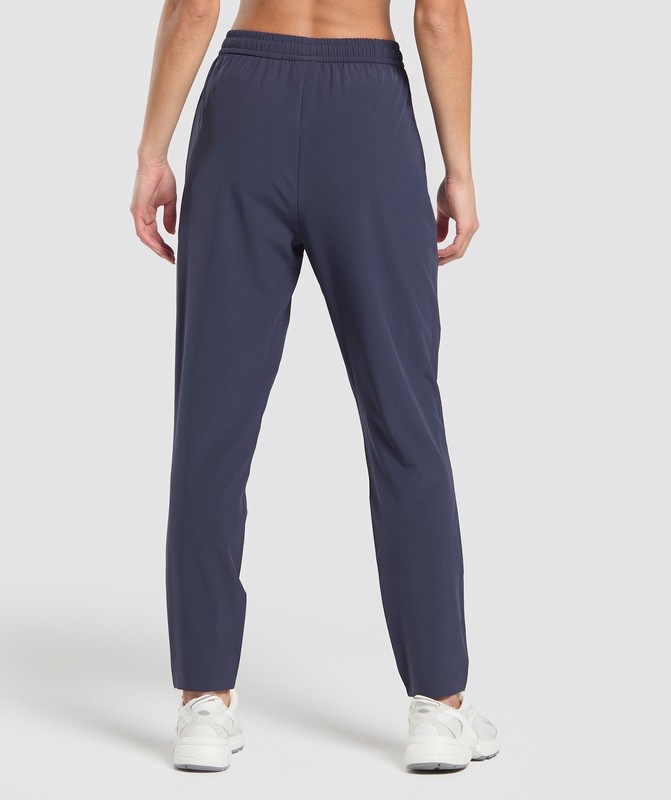 Gymshark Everyday Woven Pants Broek Dames Blauw | ECDL08397