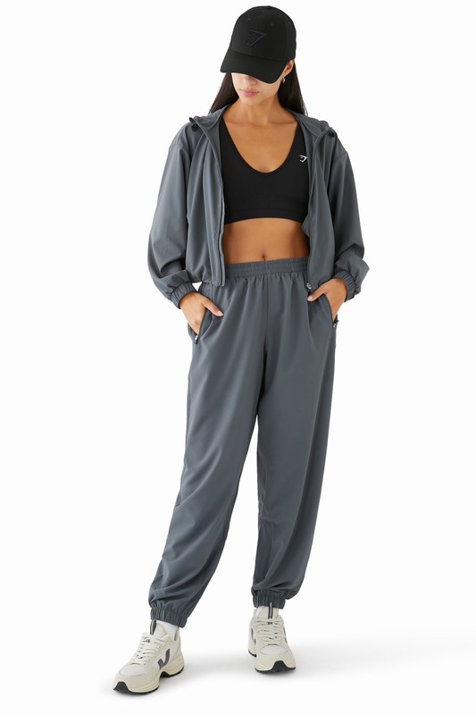 Gymshark Everywear Lightweight Pants Broek Dames Slate Teal | CEYL80312