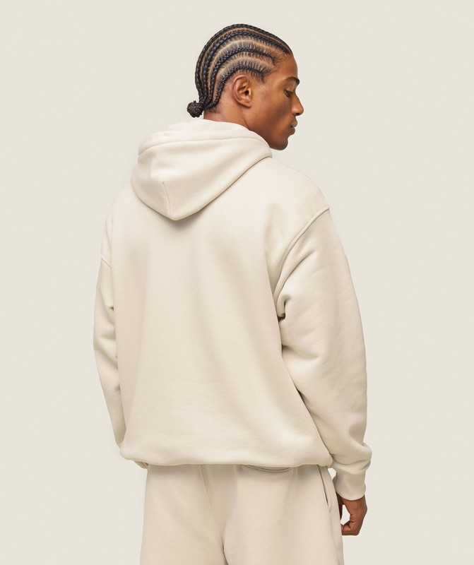 Gymshark Everywear Relaxed Hoodie Hoodie Heren Wit | RBJU56182