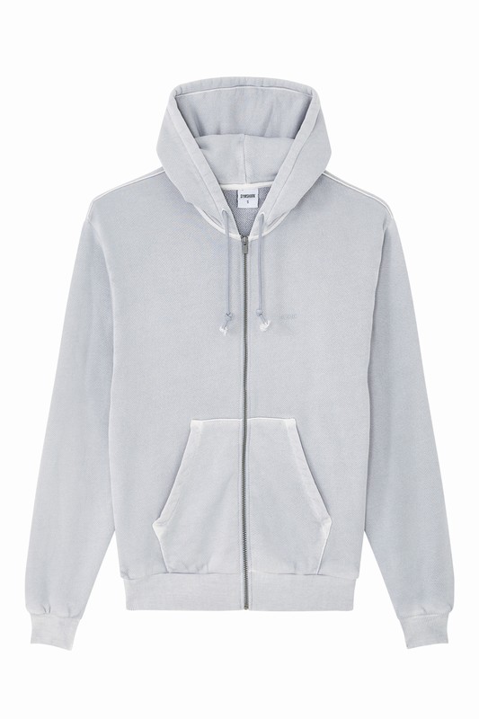 Gymshark Everywear Relaxed Zip Hoodie Hoodie Dames Grijs | JPND16594