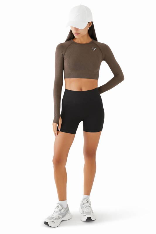 Gymshark Everywear Seamless Cycling Shorts Korte Broek Dames Zwart | WVOC23590