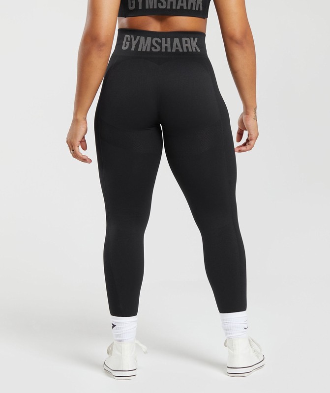 Gymshark Flex High Waisted Leggings Leggings Dames Zwart | CJOI83246