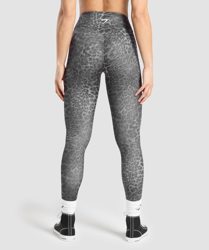Gymshark GS Power Leggings Leggings Dames Donkergrijs | EXMS52798