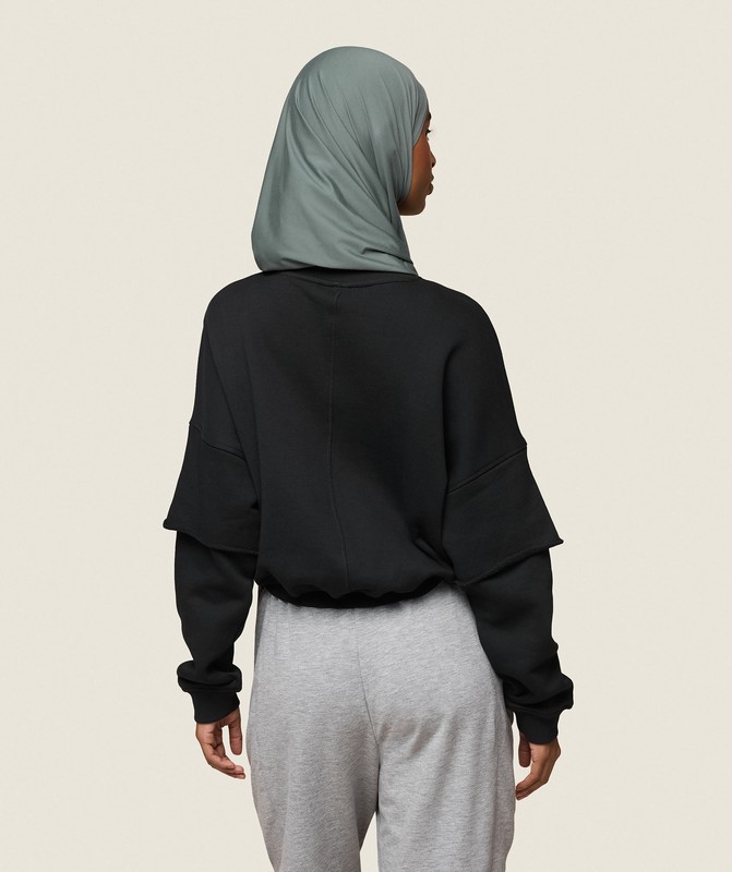 Gymshark GS x Leana Deeb Sweat Sweatshirts Dames Zwart | OEIX92563
