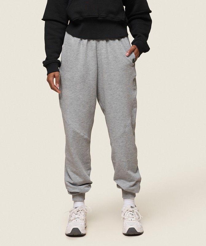 Gymshark GS x Leana Deeb Training Joggers Joggingbroek Dames Lichtgrijs | WKEM43870