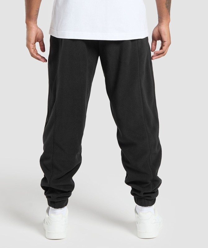Gymshark Grade Fleece Pant Broek Heren Zwart | GVXQ95780