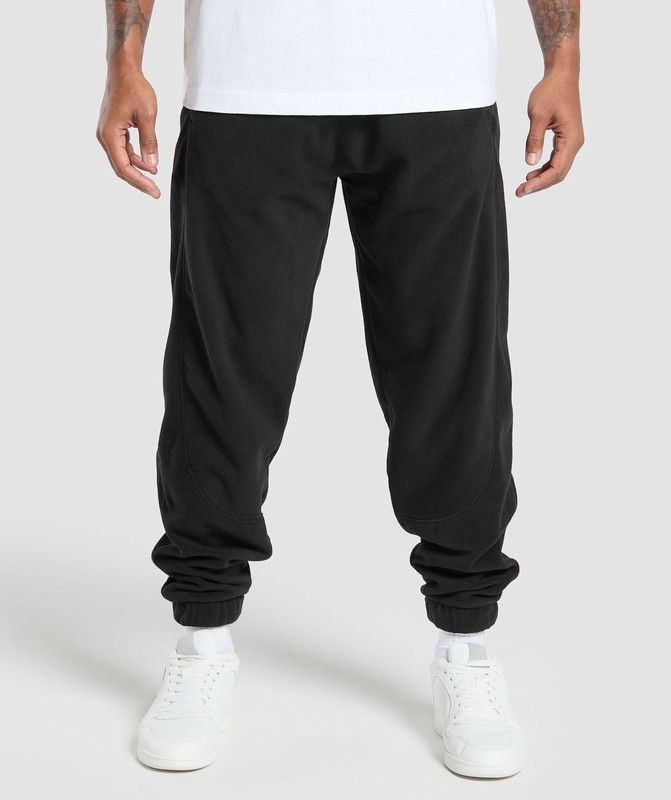 Gymshark Grade Fleece Pant Broek Heren Zwart | GVXQ95780