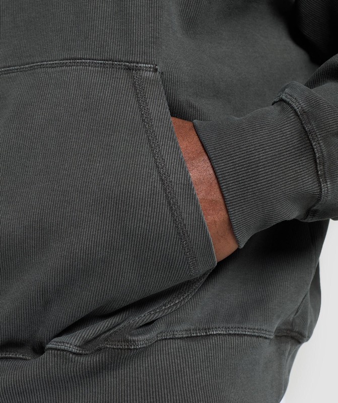 Gymshark Heavyweight Rib Hoodie Hoodie Heren Grijs | XNBM04798