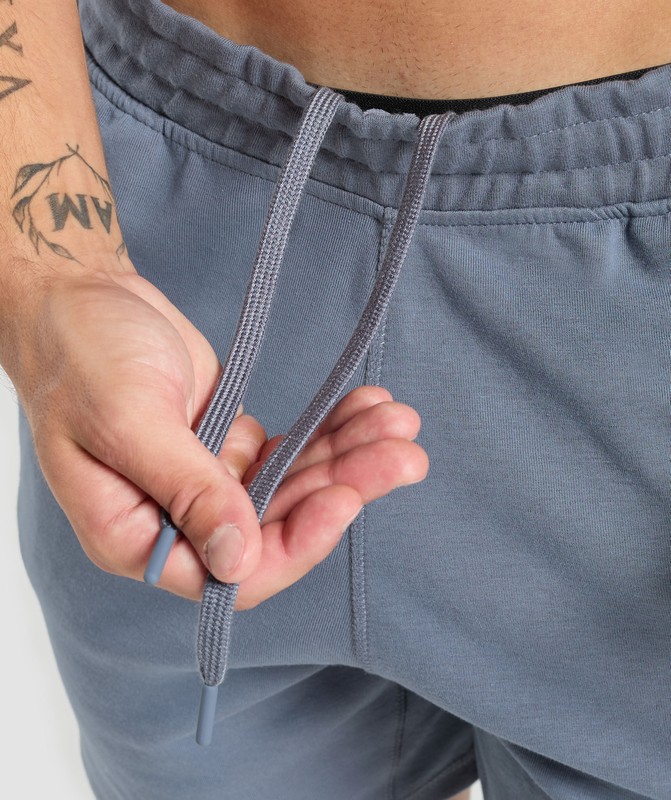 Gymshark Impact 7" Shorts Korte Broek Heren Blauw | ILKM36570