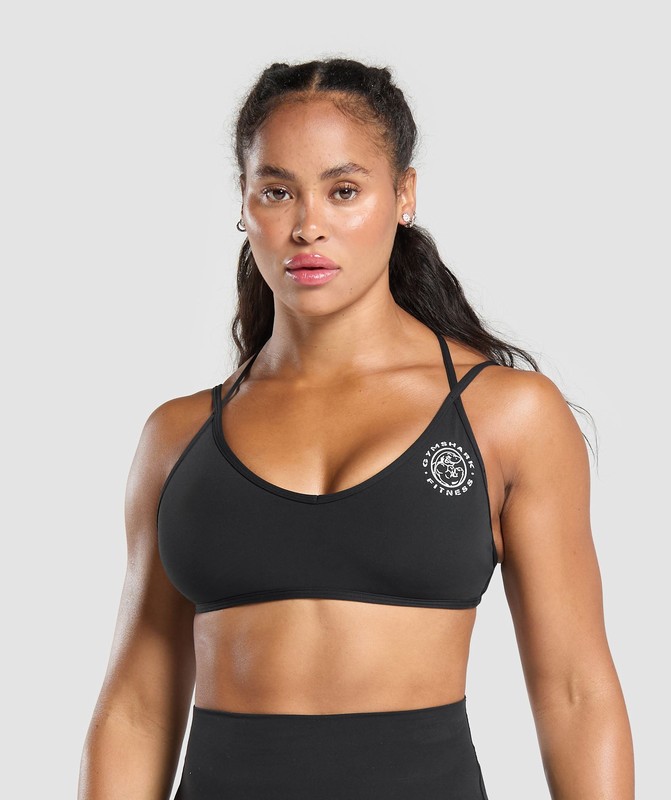 Gymshark Legacy Bra BH Dames Zwart | XNDL75164