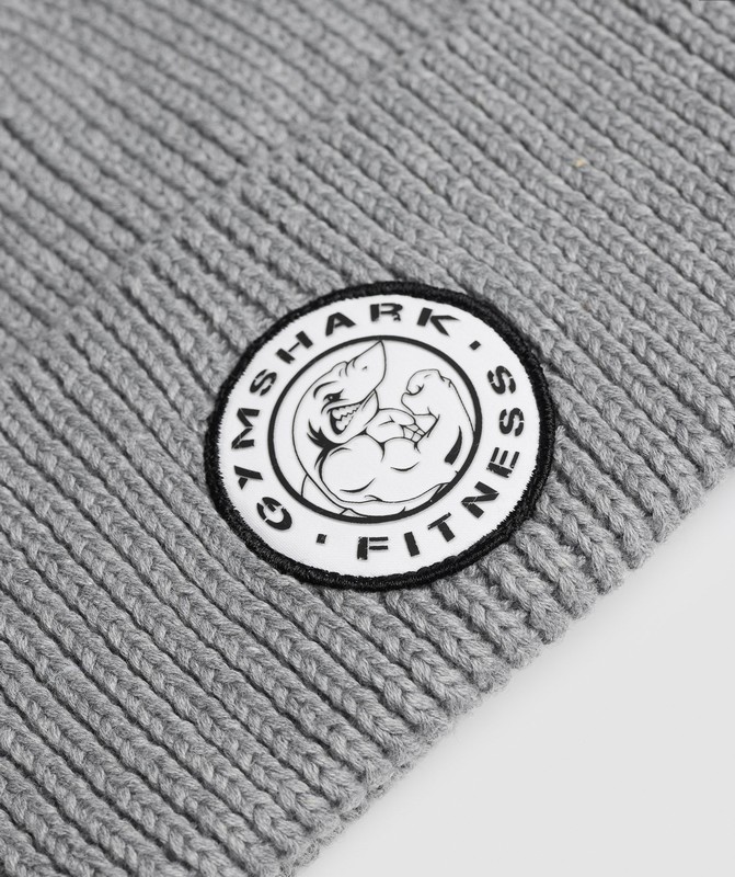 Gymshark Legacy Deep Cuff Beanie Muts Dames Lichtgrijs | RXMK46507