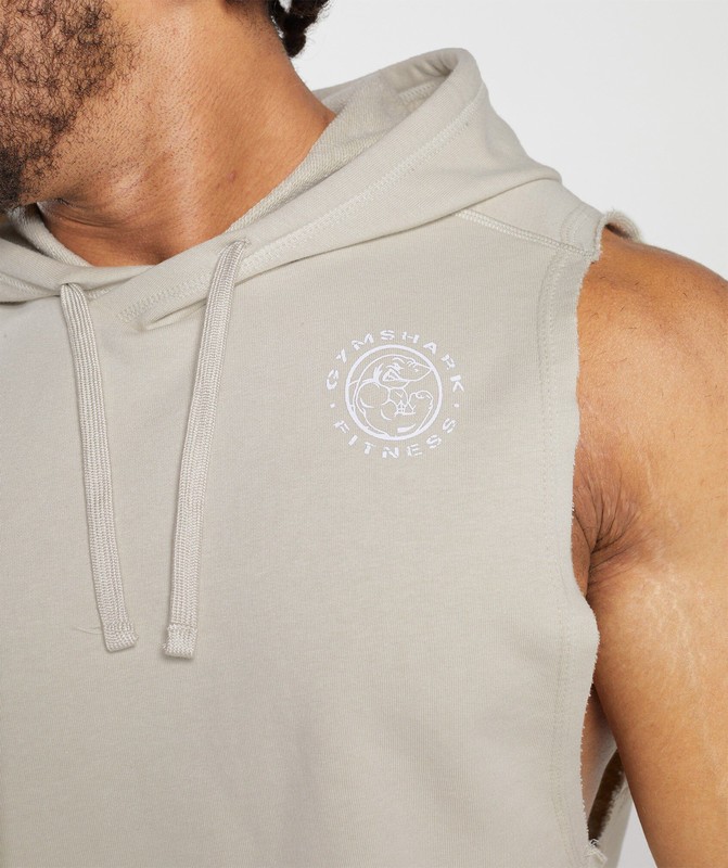 Gymshark Legacy Drop Arm Hoodie Hoodie Heren Grijs | CNLS90637